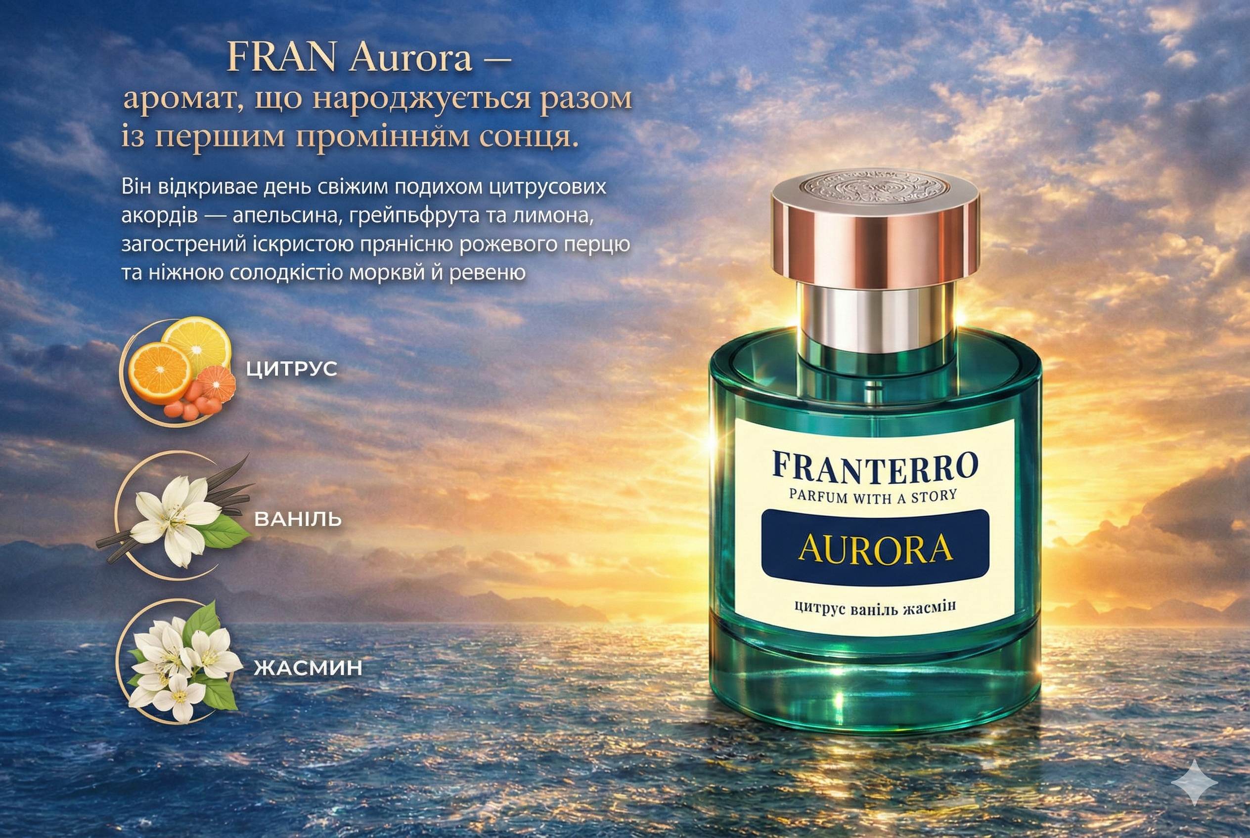 Парфюм Franterro Aurora